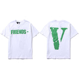 Vlone T Shirts Short Sleeve Men's and Women's T-shirt
