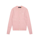 Ralph Lauren Knitted sweaters small twist knitted cardigan polo solid color crew neck