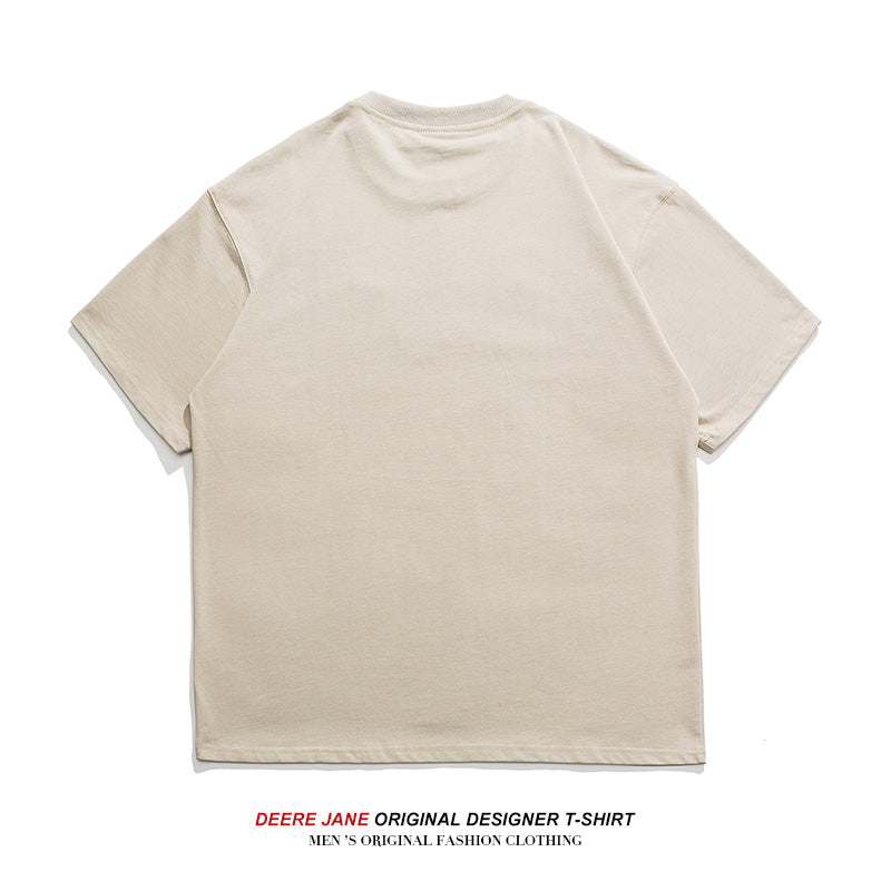 Men's T-Shirts Short-Sleeved T-shirt Men's Loose Half-Sleeved Casual All-Matching