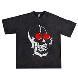 Rock Star T Shirt Kings of Leon Band Printed T-shirt Short Sleeve Loose Cotton Men and Women