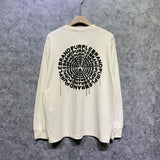 Purple Brand Long Sleeve T-Shirt Fashion Loose Long Sleeve Top