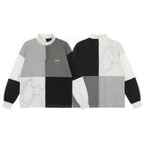 Corteiz Long Sleeved T Shirt Street Popular Retro T-shirt Men