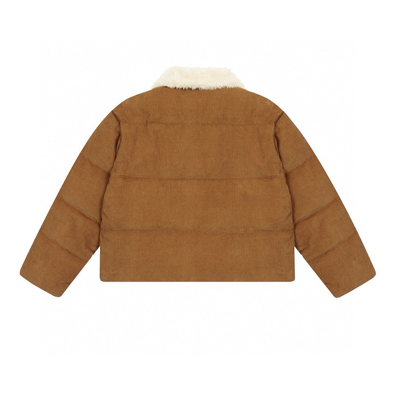 Ralph Lauren Coat Ralph Lauren Maillard Style Corduroy Down Jacket