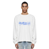Purple Brand Long Sleeve T-Shirt Fashion Loose Long Sleeve Top