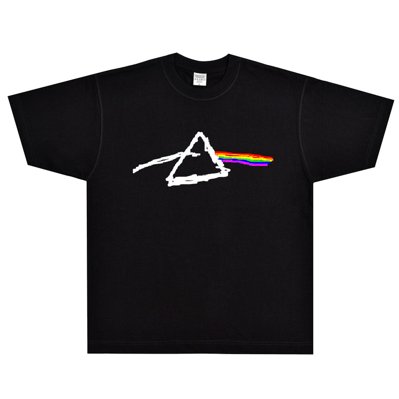 Rock Star T Shirt Pink Floyd the Dark Side of the Moon T-shirt Rock Loose Short Sleeve