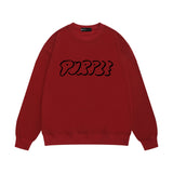 Purple Brand Sweatshirt Loose Crew Neck Sweater