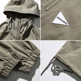 Men Jacket Spring Hooded Jacket Men Loose