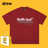 Drew T Shirts Printed Short Sleeve Loose Men