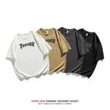Men T-Shirts Summer Cotton Short Sleeve T-shirt Male Half Sleeve