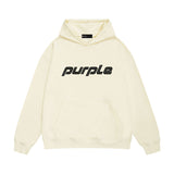 Purple Brand Hoodie Fashion Loose Hooded Sweater