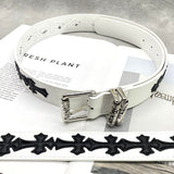 Chh Chrome Heart Belt Sacred Sword Cross Belt