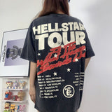 Hellstar T Shirt Casual Loose Creative Printing