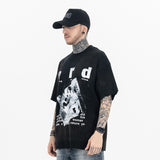 ERD T Shirts Men's Spring and Summer Printed Short Sleeve Heavy T-shirt
