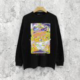 Purple Brand Long Sleeve T-Shirt Fashion Loose Long Sleeve Top