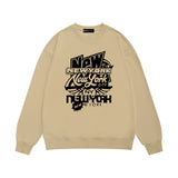 Purple Brand Sweatshirt Loose Crew Neck Sweater