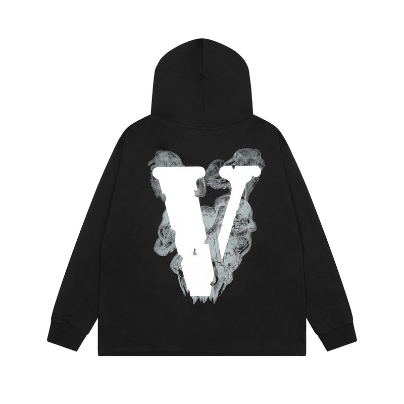 Vlone Hoodie Autumn/Winter Big V Letter Pullover Hooded Sweater