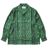 GUILTYPARTIES TIGER Shirts 21AW Classic Snake Print Long Sleeve Shirt