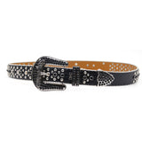 Hip-hop punk rhinestone belt punksurprise accessories