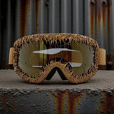Trendy punk glasses wasteland style