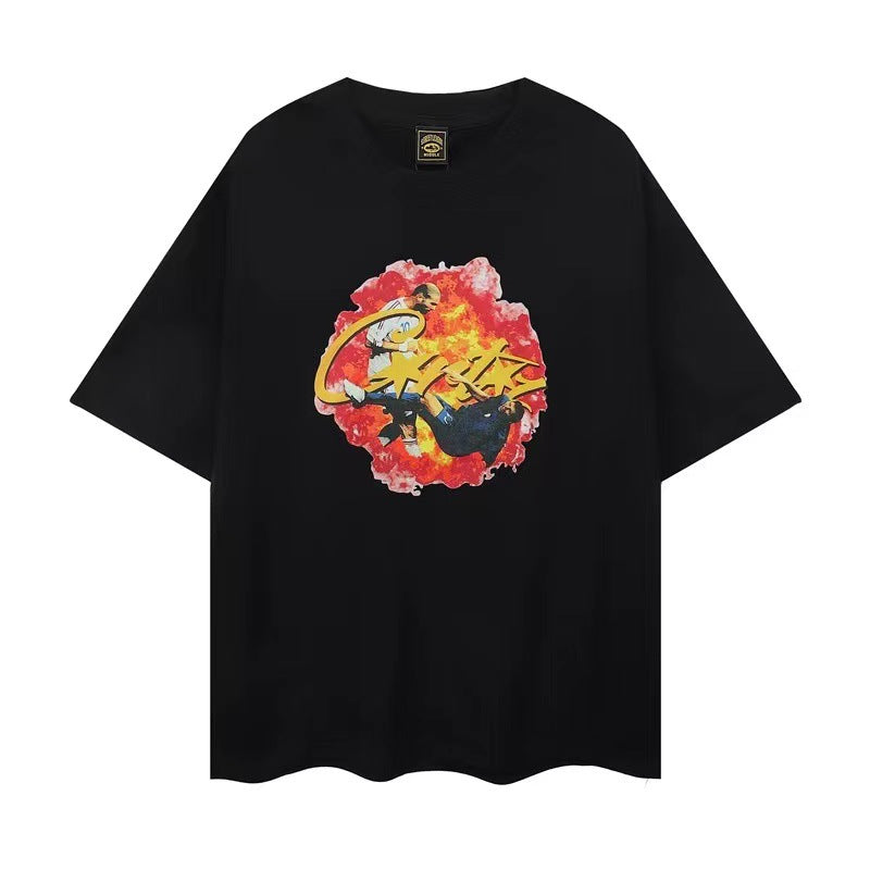 Corteiz T Shirt Short Sleeve T-shirt Printed Loose