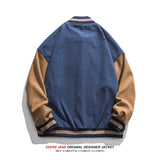 Men Jacket Baseball Uniform Men's Jacket Men's Loose