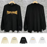 Purple Brand Long Sleeve T-Shirt Fashion Loose Long Sleeve Top