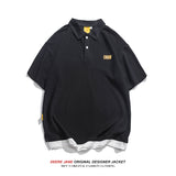 Men T-Shirts Summer Short Sleeve Men's Loose All-Matching