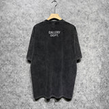 Gallery Dept T Shirts Tee Shirt Washed and Worn Short Sleeve T-shirt Blouse