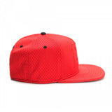 Trendy flat brimmed hat mesh quick-drying and breathable
