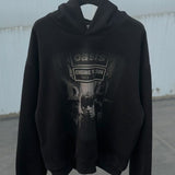 Mens Vintage T-Shirts Vintage SAINT MICHAEL CHO Oasis Band Fall/Winter Hooded Sweater