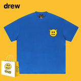 Drew T Shirts Short Sleeve Cola Loose round Neck