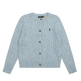 Ralph Lauren Knitted sweaters RL pips yarn knitted twist sweater cardigan