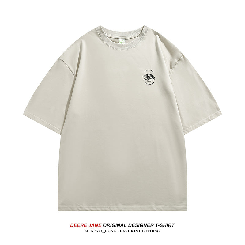 Men's T-Shirts Summer Short-Sleeved T-shirt Men's Loose All-Match Couple Casual