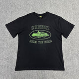 Corteiz T Shirt Short Sleeve Letter Flower
