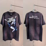 Men Vintage T-Shirts Saint Michael Tee
