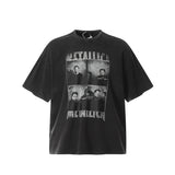 Unisex T-Shirts FOG Vintage Portrait Print Old Short Sleeves