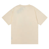 Rhude T Shirt Micro Label Letter F1 Racing Printed Short Sleeve T-Shirt Loose Half Sleeve Shirt