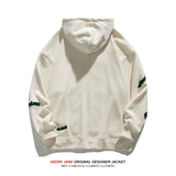 Men Cardigan Hoodie Spring Sweater Men's Spring and Autumn Loose Casual Jacket