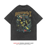 Men T-Shirts Summer Short-Sleeved T-shirt Men Loose Cotton Half Sleeves