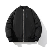 Mens Vintage Jackets Tide Padded Flight Suit Baseball Jacket