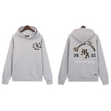 Amiri Hoodie AMI Letter Pullover Hooded Sweater Men and Women