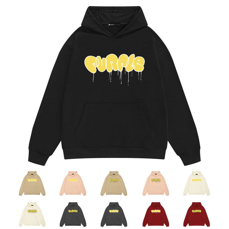 Purple Brand Hoodie Fashion Loose Hooded Sweater