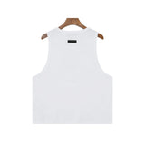 Fog Essentials tank spring summer FOG letter crew neck vest