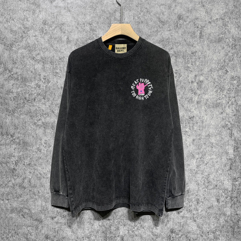 Gallery Dept Long Sleeve Shirt Vintage T Shirt Washed and Worn Vintage Long Sleeve T-shirt