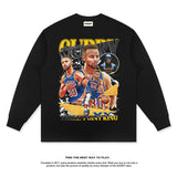 Nba Long Sleeve Shirt Men and Women Casual Loose