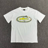 Corteiz T Shirt Vintage Printed Men and Women Loose Casual