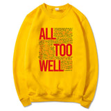 Vintage All Too Well Sweatshirt Eras Tour Mindnight Hoodie