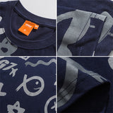 Men's T-Shirts Summer Short-Sleeved T-shirt Men's Loose