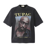 Men Vintage T-Shirts 2PAC "Tupac Shakur" Tee