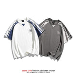 Men T-shirt Summer Cotton Short Sleeve T-shirt Men's Loose Half Sleeve